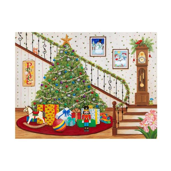 Trademark Fine Art Unframed Kathy Kehoe Bambeck 'One Vintage Christmas' Home Photography Wall Art 35 in. x 47 in.