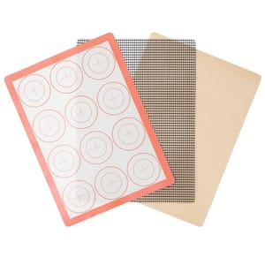 3-Piece Silicone Baking Sheets
