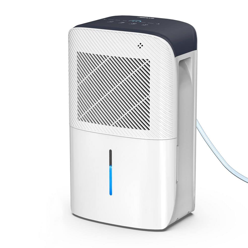 38 pt. 2000 sq. ft. Portable Dehumidifier in White with 3.1 L Tank, Auto Defrost, Continuous Run, Auto Shutoff price history on PriceWatchPro