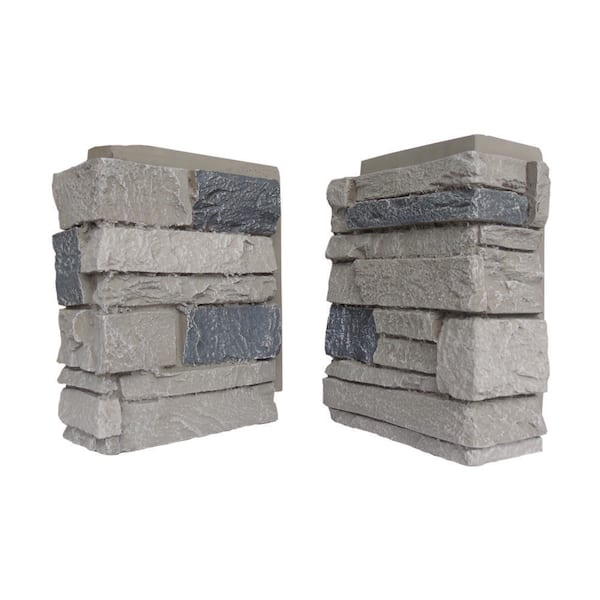 Polyurethane Faux Ledgestone Corners -Arizona Trail