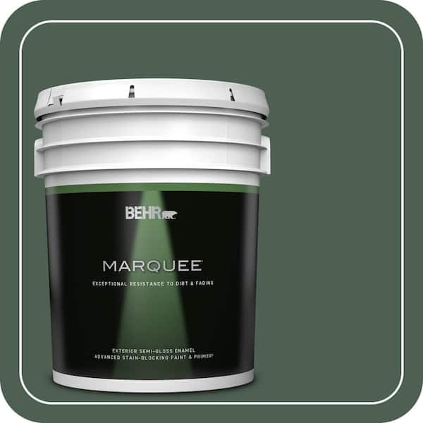 BEHR MARQUEE 5 gal. #PPU11-20 Congo Semi-Gloss Enamel Exterior Paint & Primer