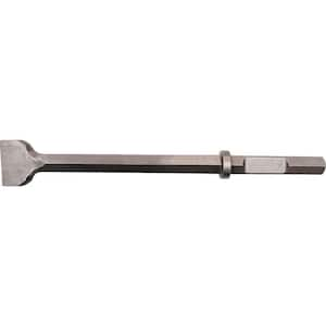 1-1/8 in. Hex Shank 3 in. x 20-1/2 in. Scaling Chisel for use with 1-1/8 in. Hex Hammers