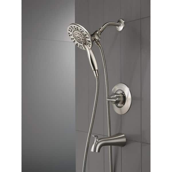 Delta Arvo In2ition Two-in-One Single-Handle 4-Spray Tub and