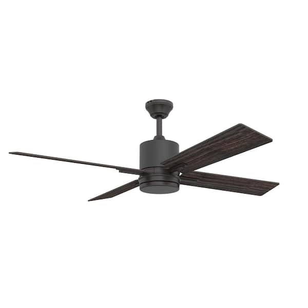 CRAFTMADE Teana 52 in. Indoor Espresso Ceiling Fan with Wall 
