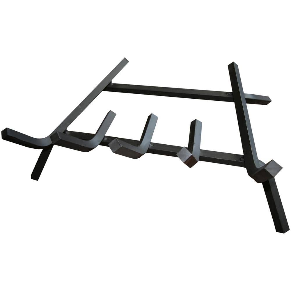 Fireplace Log Grate 22 in. Durable Fireplace Grate Efficient Heat Circulati