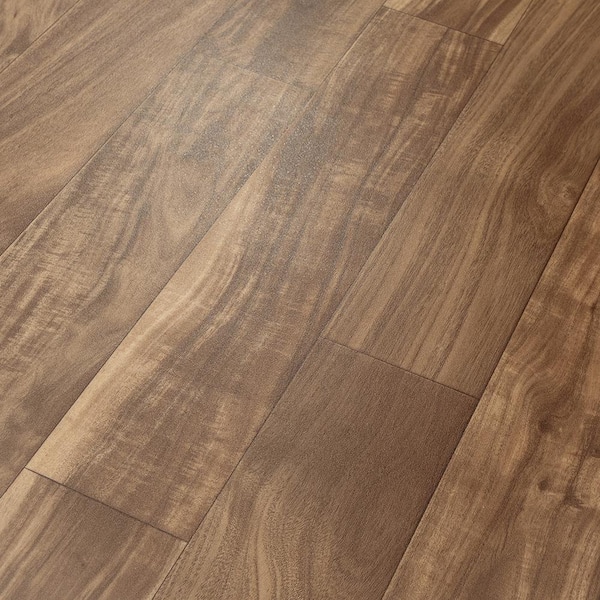 TrafficMaster Take Home Sample - Chocolate Brown Acacia Wood 10