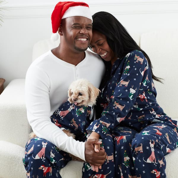 Owner Pajamas Family And Pet Christmas Pajamas Matching Dog