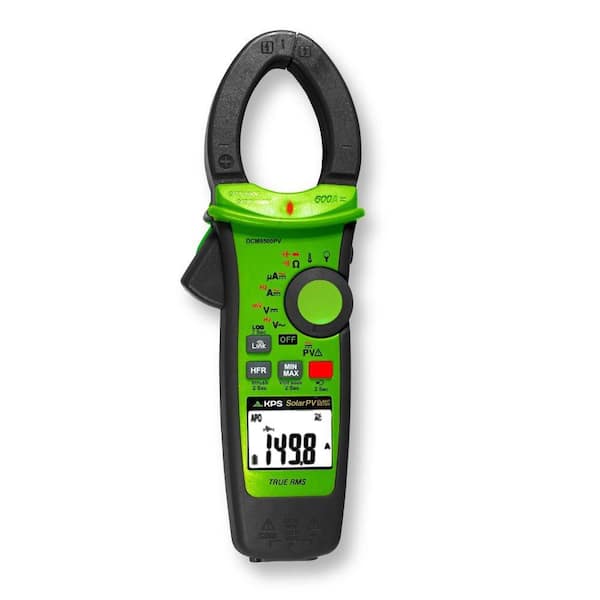 DCM8500PV TRMS Clamp Meter-1500V DC Solar Clamp Meter with Bluetooth and Low-Pass Filter : Perfect for Solar Techs