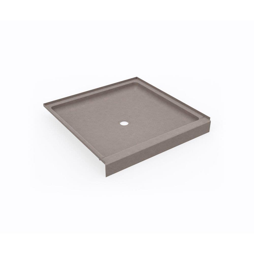 Swanstone 42 in. L x 42 in. W Alcove Shower Pan Base with Center Drain in Clay price history on PriceWatchPro
