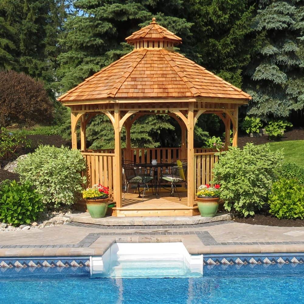 Outdoor Living Today 10 ft. Bayside Octagon Panelized Gazebo