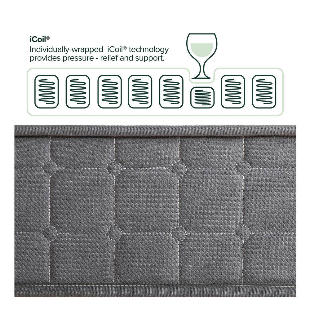 Queen Size Cooling Gel Memory Foam Hybrid Mattress