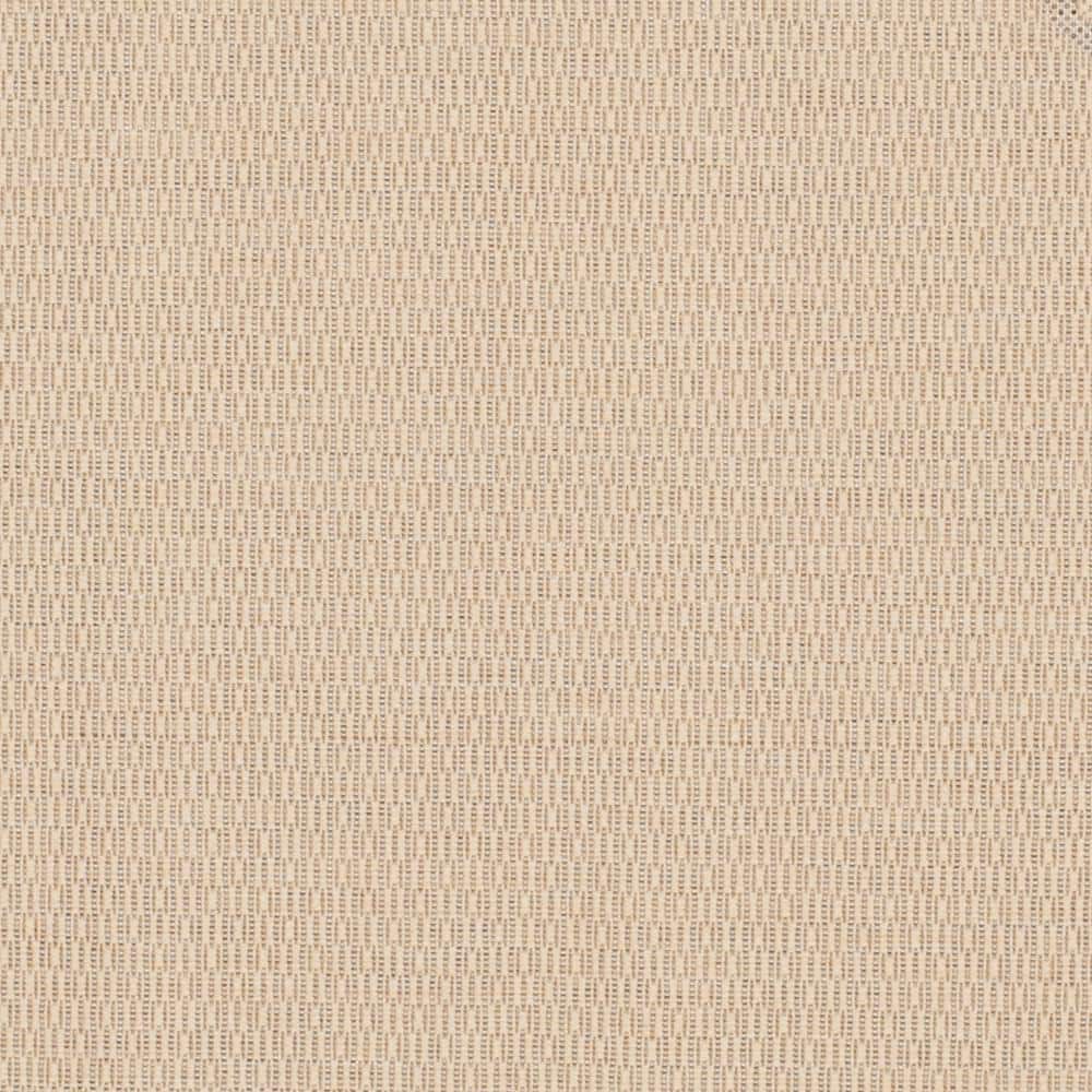 Beige Round Synthetic Indoor/Outdoor Area Rug