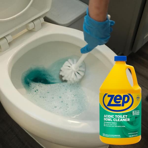 Have a question about ZEP 128 oz. Acidic Toilet Bowl Cleaner