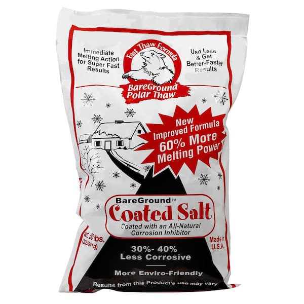 Bare Ground 50 lbs. Premium Blend Ice Melt (Pallet of 45 Bags) BGCS-50P -  The Home Depot