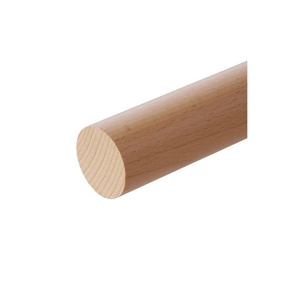 Prova PA3A 79 in. x 1-1/2 in. Finished Beech Wood Handrail price history on PriceWatchPro