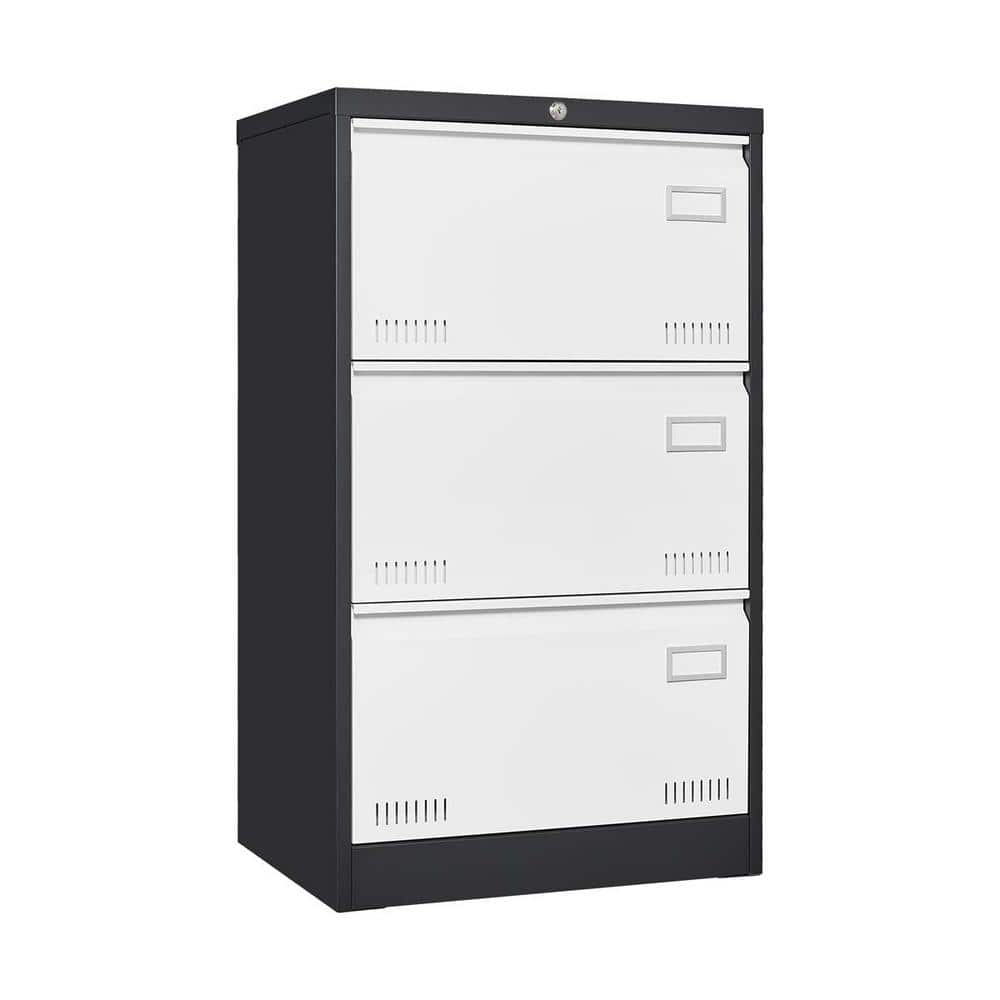 23.62 in. W x 17.71 in. D x 40.43 in. H Multi-Colored Metal Linen Cabinet F