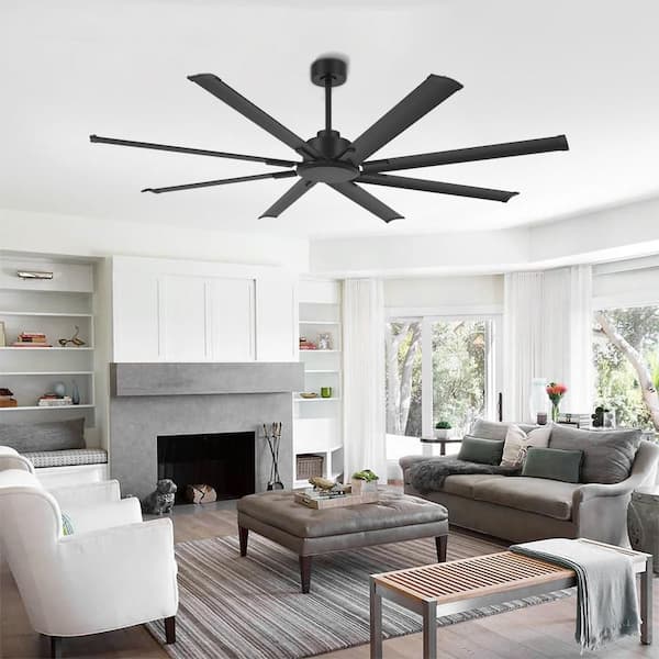 MLiAN 72 in. (6 ft. ) 8 Aluminum Fan Blades Indoor Ceiling Fan in
