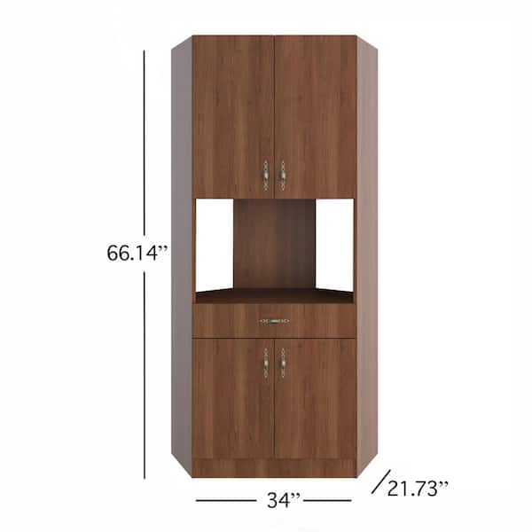 Cherry deals pantry cabinet