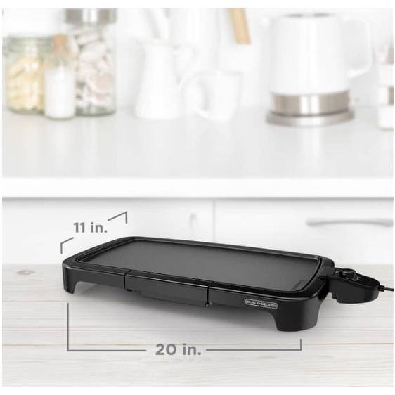 Black + Decker 16 x10 Inch Electric Griddle