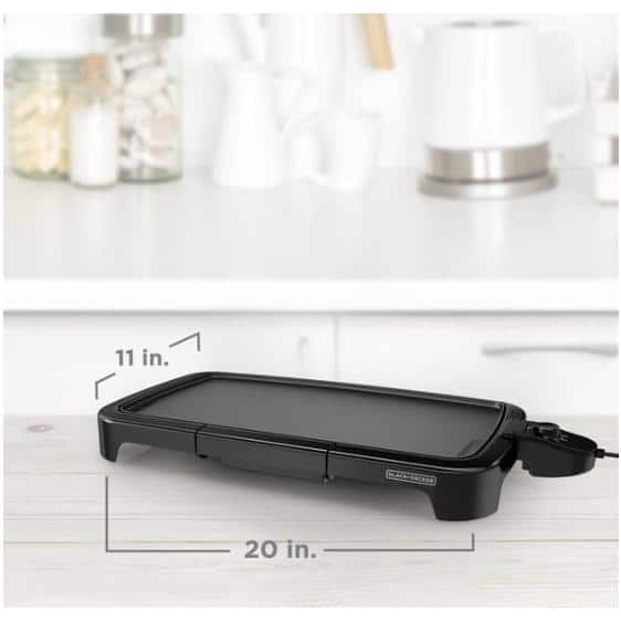 BLACK+DECKER 16 x 10 Electric Griddle 985122652M The Home Depot