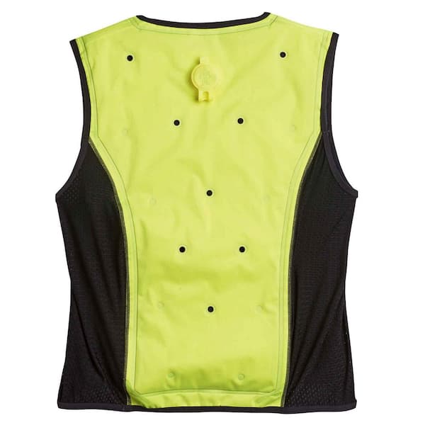 Ergodyne Chill-Its 6685 Unisex XL Lime Dry Evaporative Cooling