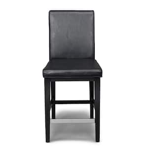 Linear Black Counter Stool