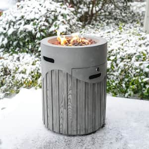 Penny outdoor vertical wood grain effect heater