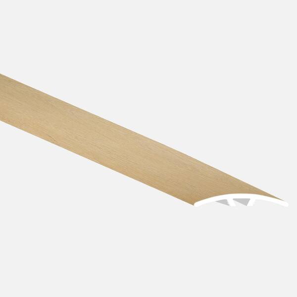 A&A Surfaces Birch Breeze 1/3 in. T x 1.77 in. W x 94 in. L Luxury Vinyl Surface Reducer Molding