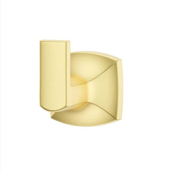 Vaneri J-Hook Robe/Towel Hook in Brushed Gold