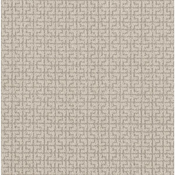 Shaw Claymore - Color Hearth Stone Pattern Brown Carpet