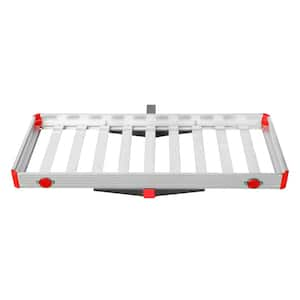 500 lb. Capacity Basket-Style 48 in. x 21 in. Aluminum Cargo Carrier for Class III and IV, Standard 2 in. Receivers