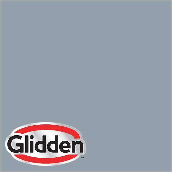 Glidden Premium 1-gal. #HDGB62D Blue Grey Shadow Satin Latex Exterior Paint