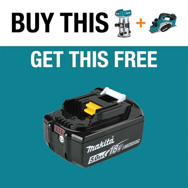 Routeur compact sans fil pour batterie Makita 18 V (outil nu), 800 W 30 Routeur compact sans fil pour batterie Makita 18 V (outil nu), 800 W 30