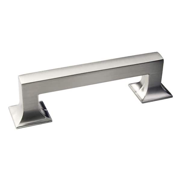 HICKORY HARDWARE Studio Collection 96 mm Center-to-Center Stainless Steel Cabinet Pull