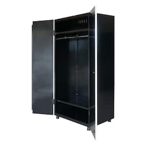 2-Pack Steel Shelf Set in Black (36 in. W x 21 in. D) for Ready-to-Assemble 36 in. Garage Gear Cabinet