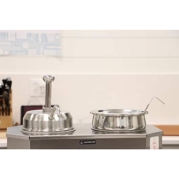Pro-Style 6 L Ladle Pump Warmer with 2 Crocks Pro-Style 6 L Ladle Pump Warmer with 2 Crocks