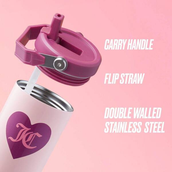 JUICY COUTURE Flip Flow Mommy & Me 20 oz / 30 oz Light Pink