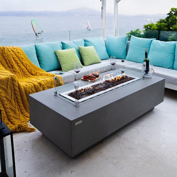 Envelor Granville Outdoor Fire Pit 60 in. x 27 in