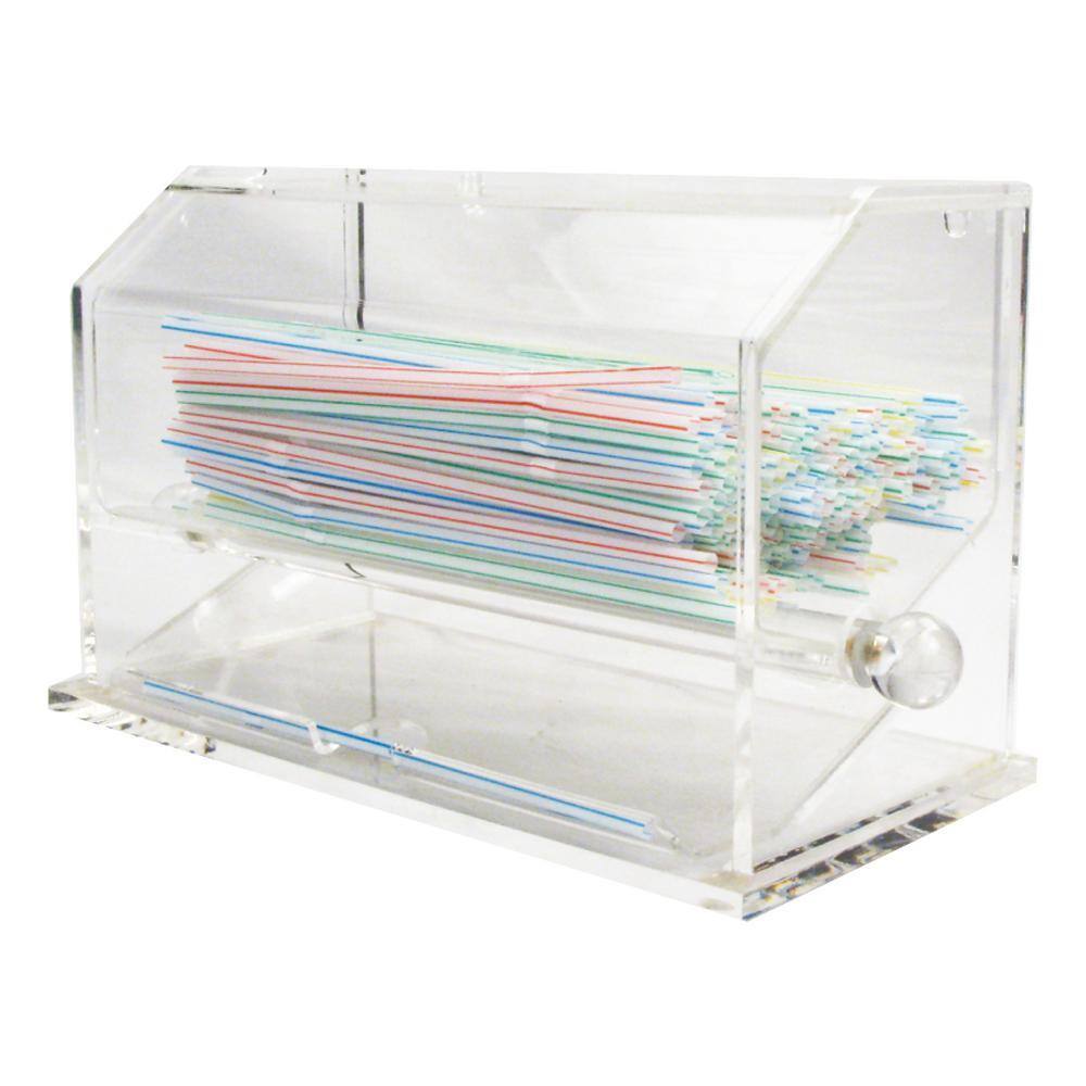 Winco Straw Dispenser ACSD-712 - The Home Depot