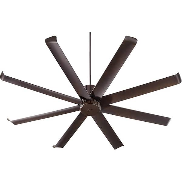 Quorum International Proxima Patio 72 in. Indoor/ Outdoor Oiled Bronze Ceiling Fan with Wall Control