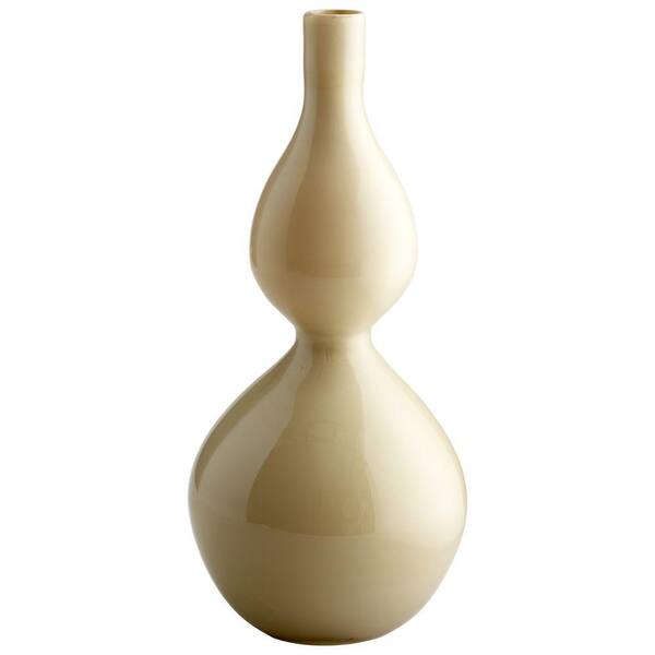 Filament Design Prospect 17.5 in. x 8.5 in. Ivory Vase