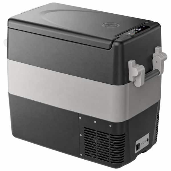 53 qt. Fast-Cooling Compressor Electric Portable Chest Cooler Freezer for RV Truck Camping