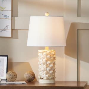Sunni Kaison 21 in. H Natural Standard Table Lamp