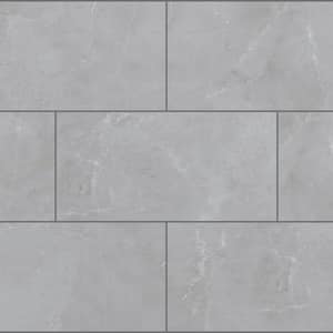 Grandview Marble 22 MIL x 11.9" W x 23.8" L Waterproof Click Lock Luxury Vinyl Tile Flooring (424.1 sq. ft./pallet)