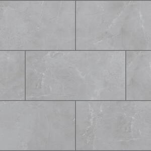 Grandview Marble 22 MIL x 11.9 in. W x 23.8 in. L Click Lock Waterproof Vinyl Tile Flooring (17.7 sqft/case)