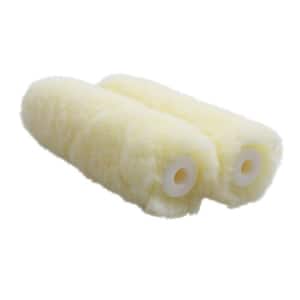 Better 4 in. x 1/2 in. High Density Knit Fabric Mini Roller Covers (2-Pack)