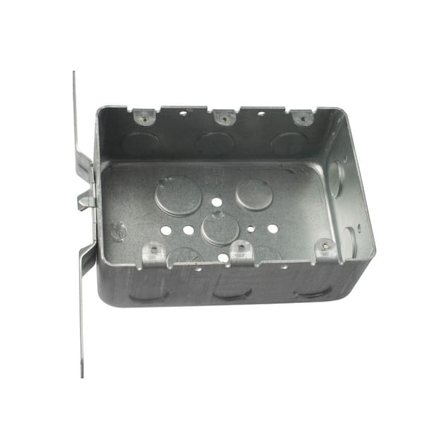 3-Gang 13.5 cu. in. Pre-Galvanized Metal Gang Box (3G4DV12-10R)