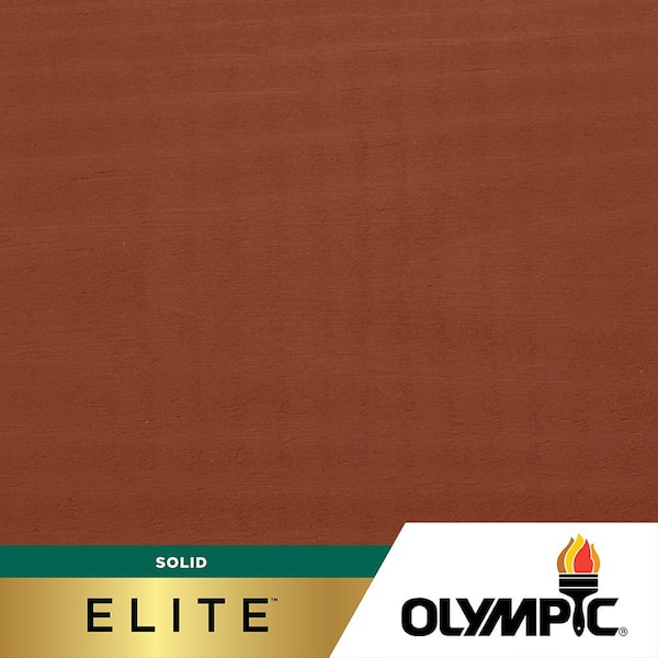 Olympic Elite 1 gal. California Rustic SC-1011 Solid Advanced Exterior Stain and Sealant in One