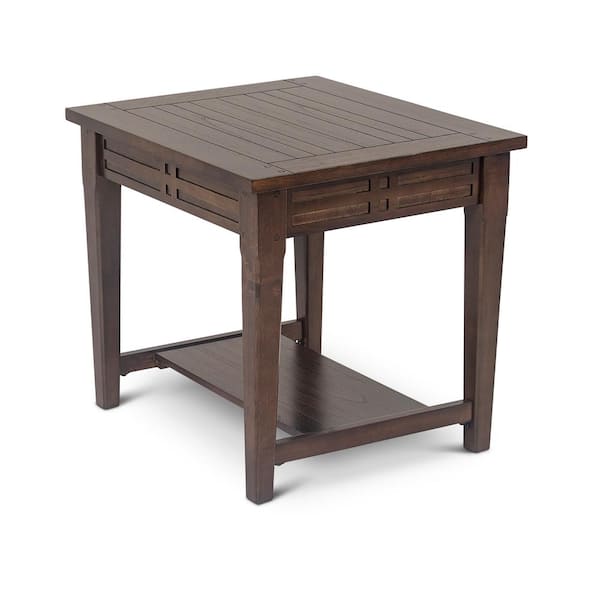 Unbranded Crestline Cherry Storage End Table