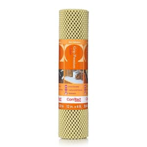 Grip Premium 12 in. x 4 ft. Lemongrass Non-Adhesive Thick Grip Drawer and Shelf Liner (6-Rolls)